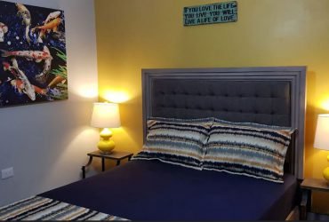 queen bed