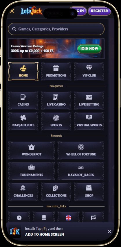 Lolajack promo code, lolajack casino
